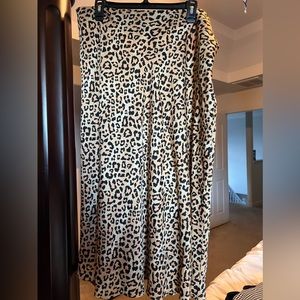 BNWT leopard print skirt.